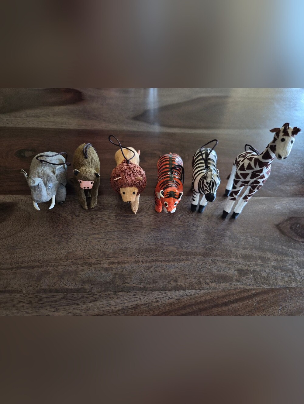 Safari Ornaments Or Home Decor Accents